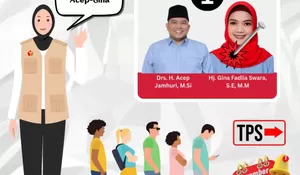 Heboh Bawaslu 'Ikut-ikutan' di Video Simulasi Pencoblosan Paslon Acep Gina di Pilkada Karawang, Ini Kata Komisioner