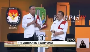 Dengan Visi Jelas Terbukti Pengalaman, Tri Adhianto - Harris Bobihoe Kuasai Debat Pilkada Kota Bekasi
