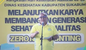 Samakan Persepsi Stunting, HKN ke 60 Diadakan per Wilayah di Kabupaten Sukabumi