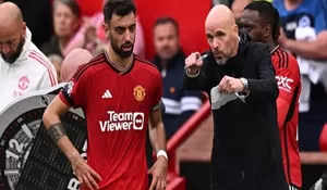 Bruno Fernandes Minta Maaf ke Erik Ten Hag usai Dirinya Dipecat Manchester United Buntut Hasil Buruk