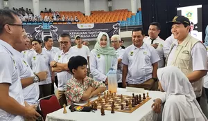 225 Pecatur Muda Tunjukkan Aksi di Festival Catur Kabupaten Bogor 2024, Pj Bupati Beri Dukungan Penuh
