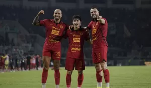 Pesta Gol, Persija Jakarta Tumbangkan Madura United 4-1