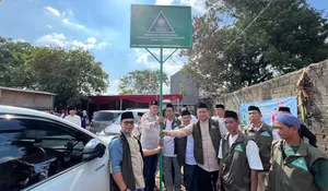 Dukungan untuk Aswaja, Calon Wali Kota Bekasi Tri Adhianto Wakafkan Tanah untuk Gedung Aswaja Center