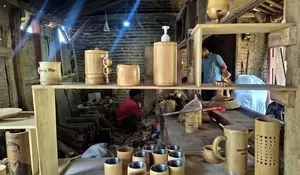 Produk Bambu Warga Palabuhanratu Tembus Pasar Internasional, UMKM Sukabumi Mendunia