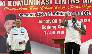 Deklarasi FKLM Kota Bekasi, 2.000 Warga Dukung Tri Adhianto - Haris Bobihoe Menangkan Pilwalkot Bekasi 2024