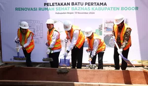 Pembangunan Rumah Sehat Baznas Bogor Dimulai, Jadi Tempat Berobat Gratis untuk Warga