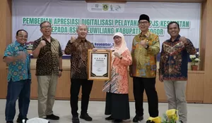 RSUD Leuwiliang Raih Penghargaan Bintang 5 Dari BPJS Kesehatan, Hadirkan Layanan Berbasis Digital