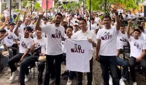 Ratusan Pemuda Deklarasi Simpul Muda - Sendi Melli, Siap Menangkan Pilkada Kota Bogor 2024