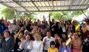 Warga Cibuluh Beri Gombalan ke Cawalkot Bogor Dokter Rayendra: Sama Kaya Nasi Liwet