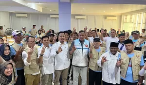 Relawan Gibran Fans Garuda Indonesia Solid Menangkan Tri Adhianto - Harris Bobihoe di Pilkada Kota Bekasi 2024