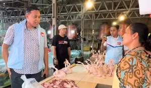 Janjikan Revitalisasi Pasar, Pedagang Pasar Kranji Mantap Dukung Tri Adhianto - Harris Bobihoe