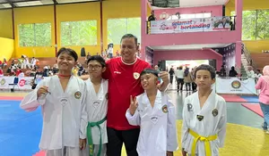 Ketua KONI Kota Bekasi Dukung Pengembangan Atlet Muda di Turnamen Taekwondo dan Catur