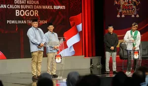 Debat Kedua Pilbup Bogor 2024: Rudy - Jaro Usung Program Bupati Ngantor di Desa, Bayu - Musa Ingin Masyarakat Bisa Bertemu Pejabat Tiap Hari
