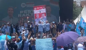 Kampanye Akbar Pasangan Dedie-Jenal Diwarnai Simulasi Coblos Surat Suara: Jangan Lupa Nomor 3