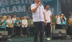 Sambut Warga di Festival Salam 5 Jari, Dokter Rayendra Tunjukan Komitmen Sejahterakan Warga Kota Bogor
