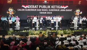Debat Pamungkas Calon Gubernur Jabar 2024, Dari Petani hingga Pemekaran Wilayah