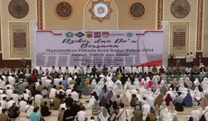 Jelang Pencoblosan, Pemkot Bogor Gelar Dzikir dan Doa Bersama, Turut Hadir Seluruh Paslon Wali Kota dan Wakil Wali Kota Bogor