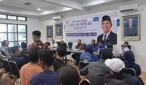 Sosialisasi 4 Pilar Kebangsaan, Iman Adinugraha juga Perkenalkan Rumah Aspirasi di Sukabumi