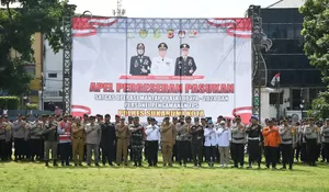 Polres Sukabumi Kota Gelar Apel Pasukan, Amankan Pelaksanaan Pilkada 2024