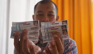 Asyiknya Nyoblos di TPS Puri Nirwana, Ada Live Musik, Jajanan Gratis hingga Doorprize