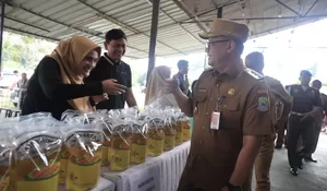 Gerakan Pangan Murah, Pj Wali Kota Bekasi Gani Muhamad Pastikan Harga dan Pasokan Pangan Stabil