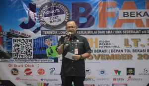 Buka Job Fair, Pj Wali Kota Bekasi Gani Muhamad Berharap bisa Turunkan Angka Pengangguran di Kota Bekasi