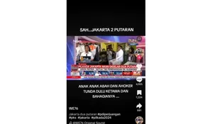 Cek fakta, Pilkada Jakarta Resmi Dua Putaran