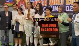 Turun di Kejuaraan Anggar Wali Kota Cup Sukabumi 2024, Atlet Kota Sukabumi Bawa Pulang Tiga Medali Perunggu