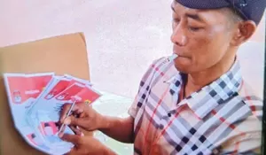 Cek Fakta, Seorang Pria Coblos Lebih Dari Satu Surat Suara di TPS Kabupaten Bogor saat Pilkada 2024