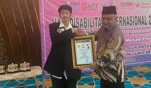 Baznas Kabupaten Sukabumi Diganjar Penghargaan pada Hari Disabilitas Internasional 2024 di Bandung   
