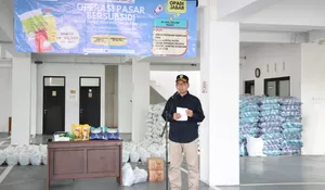 Jaga Harga Bahan Pokok Jelang Natal dan Tahun Baru, Operasi Pasar Bersubsidi Digelar di Caringin Bogor