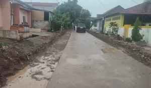 Nggak Pasang Papan Informasi, Proyek Pelebaran Jalan di Puri Anggrek Karawang Jadi Polemik