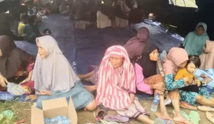 Korban Bencana Banjir dan Longsor Curugkembar Sukabumi Ditampung di Dua Titik Pusat Pengungsian