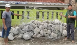 Kabupaten Sukabumi Dikepung Bencana, Hamzah Gurnita Salurkan Bantuan