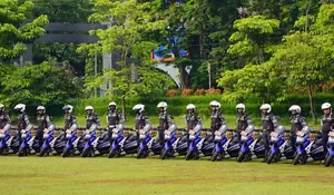 Amankan Natal dan Tahun Baru di Bogor, Ribuan Personel Ikuti Apel Pasukan