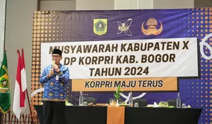 Aklamasi, Ajat Rochmat Jatnika Resmi Nahkodai Korpri Kabupaten Bogor