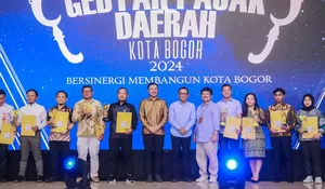 Gebyar Pajak 2024, Bapenda Kota Bogor Berikan Penghargaan buat Wajib Pajak dan Instansi