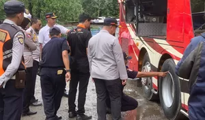 Dishub Kota Bogor Gelar Ramp Check di Terminal Bubulak, Cek Kelayakan Bus Jelang Libur Nataru