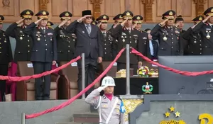 Hadiri Pelantikan Perwira Polri, Pj Wali Kota Sukabumi Harapkan Kerja Sama Polri dan Pemda Makin Kuat