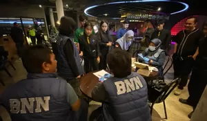 Usai Beredar Liquid Vape Berisi Narkoba, BNN Razia THM di Bogor Jelang Natal dan Tahun Baru