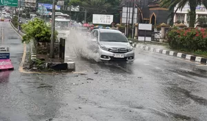 Kawasan Puncak Bogor Diguyur Hujan, Wisatawan Diminta Hati-hati