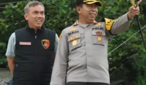 Pantau Gereja hingga Pospam Pantai Karang Hawu, Kapolres Samian Klaim Perayaan Natal di Sukabumi Aman