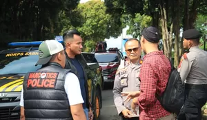 Polisi Razia Pak Ogah dan Joki Jalur Alternatif di Puncak Bogor