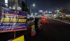 Car Free Night Diterapkan, Jalur Puncak Bogor  Mulai Steril dari Kendaraan