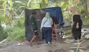 Viral Pasutri Muda Melahirkan di Bawah Jembatan, Ini Faktanya