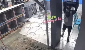 Maling Burung di Citra Indah City Cileungsi Terekam CCTV, Ini Tampang Pelaku