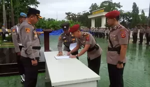 Bongkar Pasang Jabatan, Kasat Reskrim dan Kasat Lantas Polres Sukabumi Diganti