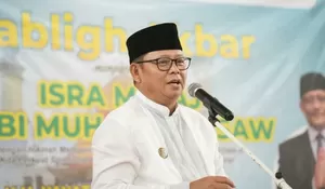 Hadiri Tabligh Akbar Jelang Purna Tugas, Kusmana Hartadji Harapkan Pemerintah Kota Sukabumi Bisa Jaga Silaturahmi dengan Warga
