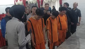 Curanmor Lagi Marak di Kota Sukabumi, Komplotan Residivis Dibekuk Polisi saat Beraksi