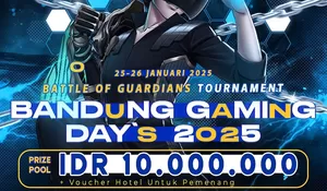 Bandung Gaming Days 2025 Segera Digelar, Catat Tanggal dan Lokasinya! Hadiah Puluhan Juta buat Para Gamers